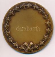 Iván István (1905-1968) DN "Városligeti Vajdahunyadvár" Br emlékérem (70mm) T:1-