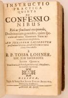 R. P. Tobia Lohner: Instructio practica quarta Pastorum 
continens Doctrinas Industrias ad Pastoral...