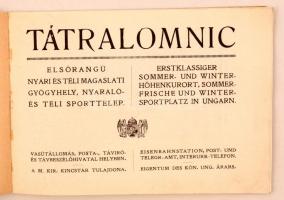 Tátralomnic Elsőrangú nyári és téli magaslati gyógyhely, nyaraló-, és téli sporttelep. Budapest, é.n...