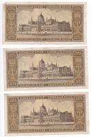 1946. 100.000.000P (5x) sorszámkövetők T:I-,II Adamo P27