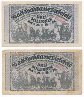 Németország / Weimari Köztársaság / Bielefeld 1923. 7db szükségpénz, perforáltak T:II,III
Germany /...