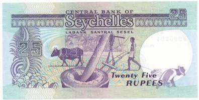 Seychelles-szigetek 1989. 25R T:I-
Seychelles 1989. 25 Rupees C:AU