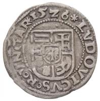 1526L-V Denár Ag "II. Lajos" hátlapján "PATRONA VNGAIE" körirattal (0,49g) T:2,2...