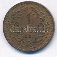 1885KB 1kr Cu "Középcímer" T:2
Adamo M4.1