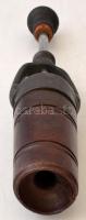 Régi borászati dugóhúzó, h: 26 cm