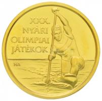 2012. 5000Ft Au XXX. Nyári Olimpiai Játékok (0.51g/0.999) T:P Hungary. 5000 Forint XXX. Summer Olympic Games (0.51g/0.999) C:P