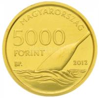 2012. 5000Ft Au "XXX. Nyári Olimpiai Játékok" (0.51g/0.999) T:P Hungary. 5000 Forint "...