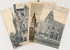 Berlin - 17 unused, pre-1945 town-view postcards, mixed quality