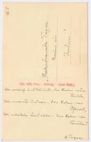 cca 1930 Rabindranáth Tagore (1861-1941) indiai költő, író, zeneszerző, festő bécsi tartózkodásakor ...