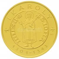 2012. 10.000Ft Au I. Károly aranyforintja (3.51g/0.986) T:1  Hungary 2012. 10.000 Forint Au Goldgulden of Charles I (3.51g/0.986) C:UNC Adamo EM249