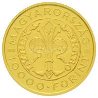 2012. 10.000Ft Au "I. Károly aranyforintja" (3.51g/0.986) T:1 
Hungary 2012. 10.000 Forin...