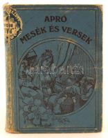 Apró mesék és versek. A kicsinyek számára Bechstein, Grimm és Andersen nyomán összegyűjtötte Margit néni. Bp., 1916, Eisler G. Kiadói kartonált kötés, ex librisszel, kopottas állapotban.