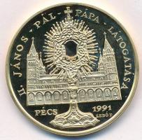 Bognár György (1944-) / Lebó Ferenc (1960-) 1991. "II. János Pál pápa látogatása - Pécs" a...