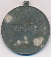 1918. "Sebesültek Érme" cink kitüntetés mellszalag nélkül. Szign.: R. Placht T:2- korrózió...