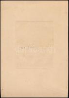 Weber József (?-?):Régi torony alján. Rézkarc, papír, jelzett,  14×11 cm