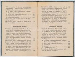 1914 A budapesti szegezőmunkások árszabálya. Kiadja a budapesti épület- és szegezőlakatosok szervező...