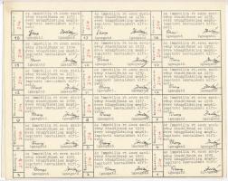Budapest 1919. "Az Immobilia Ingatlan Forgalmi Részvénytársaság" részvénye 400K-ról szelvé...