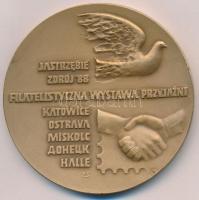 Lengyelország 1988. "Jastrzębie-Zdrój 1963-1988. 25 éve város / Barátság Filatélia Kiállítás&qu...