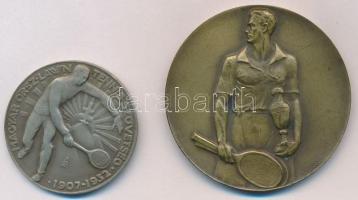 1931. "P.S.C. 1931 Férfi E. II." fém díjérem "Huguenin" gyártói jelzéssel (50mm)...