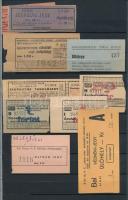 cca 1908-1943 22 db vegyes régi belépőjegy (BNV, helypénzjegy, parkolójegy stb) / collection of Hungarian tickets