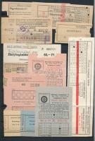 cca 1908-1943 22 db vegyes régi belépőjegy (BNV, helypénzjegy, parkolójegy stb) / collection of Hung...