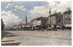 Sopron, Várkerület, Varga József üzlete, Kunstverlag Hans Hausner