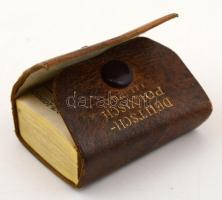 Erich Boehme: Deutsch-Polnisch wörterbuch. (Német-lengyel szótár.) Liliput wörterbuch. Leipzig, én.,...