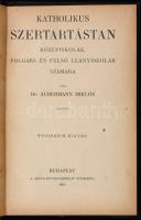 3 db. egyházi tankönyv: 
Dr. Aubermann Miklós: Katholikus szertartástan. Középiskolák polgári- és f...