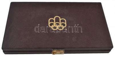 Kanada 1973-1976. 5$ Ag (14xklf) + 10$ Ag (14xklf) "1976 Montreali Olimpia" Teljes sor! Ba...