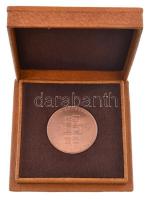 NDK / Lipcse 1982. "Nemzetközi Könyvművészeti Kiállítás" Br emlékérem eredeti tokban (50mm...