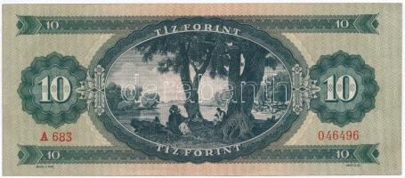 1957. 10Ft T:III szép papír