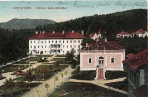 Bártfafürdő, Bardejovské Kúpele; Deák Szálloda, fürdő, kiadja Földes Samu / hotel, spa (EK)