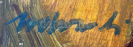 Udvardi Gyula(1925-2013): Asztali csendélet. Olaj, farost, jelzett, 30x40 cm