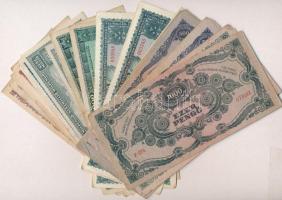 30db-os vegyes pengő bankjegy tétel T:II-,III