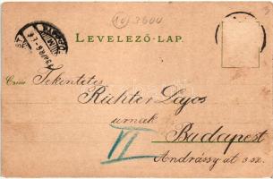 1899 Mór, Honvéd emlékmű, szolgabírói hivatal, kapucínus kolostor, Steiner Ede üzlete, polgári iskol...