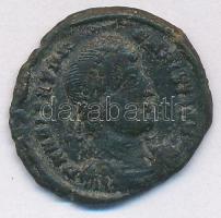 Római Birodalom / Thesszaloniki / I. Valentinianus 364--367. AE3 Cu (2,60g) D N VALENTINI-ANVS P F AVG / GLOR[IA R]O-[MAN]ORVM T:2- Roman Empire / Thessaloniki / I. Valentinianus 364-367. AE3 Cu (2,60g) D N VALENTINI-ANVS P F AVG / GLOR[IA R]O-[MAN]ORVM C:VF RIC IX. 16a