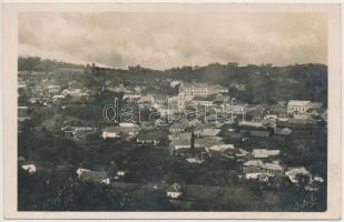 Szilágycseh, Cehu Silvaniei; látkép zsinagógával / panorama with synagogue