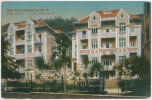 Trencsénteplic-fürdő, Trencianske Teplice; Villa Corfu és Miramare / villas