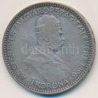 1896. 1K Ag "Millenium" T:2-
Adamo K5.2