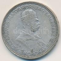 1896. 1K Ag "Millenium" T:2- kis ph.
Adamo K5.2