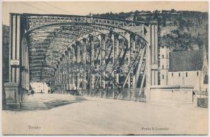 Trento, (Südtirol, Tirol); Ponte S. Lorenzo / bridge