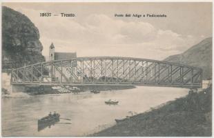 Trento, (Südtirol, Tirol); Ponte dell Adige a Piedicastello / bridge