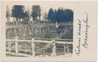 Első világháborús K.u.K. katonai temető Berezhany-ban, Ukrajnában / WWI K.u.K. military cemetery in Berezhany, Ukraine, photo