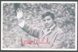 Aradszky László fényképe sajátkezű aláírásával