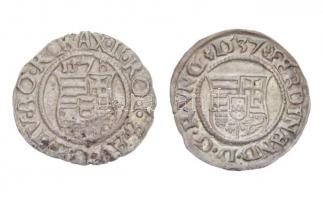 1537K-B Denár Ag "I. Ferdinánd" (0,48g) + 1578K-B Denár Ag "I. Miksa" (0,65g) T:...