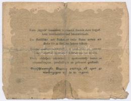 1848. 10Ft "Kossuth bankó" T:III-
Adamo G111