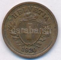 Svájc 1920B 1r Br T:2
Switzerland 1920B 1 Rappen Br C:XF
Krause KM#3.2