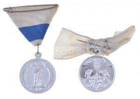 DN "Kosztka Szent Szaniszló" Al vallási érem szalagon (32mm) + "Jézus Szíve" Al ...