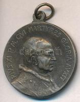 Vatikán DN &quot;XI. Pius&quot; ezüstözött fém medál (26mm) T:2 Vatican ND &quot;Pius XI&quot; silver plated metal medal (26mm) C:XF