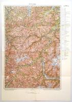 Három osztrák turistatérkép: Gluns, Innsbruck és Bruneck környéke. / 3 Autrian tourist maps Bruneck,...